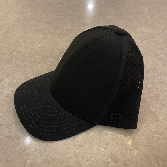 Melin A-Game Hydro Performance Snapback Hat In Black - Picture 7 of 15